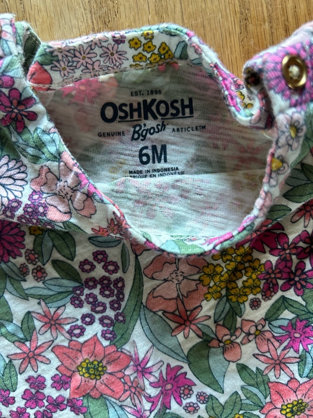 OshKosh B’gosh Floral Shirt 6 Month